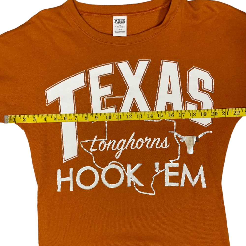 PINK by Victoria’s Secret University of Texas Longhorns Sweatshirt (A) - Picture 9 of 11
